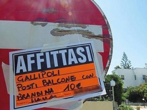 Affitto balcone Gallipoli - Fonte LecceNews24